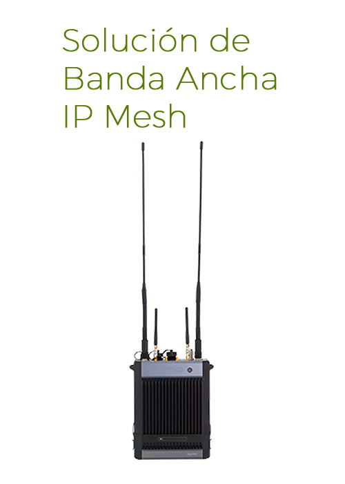 Solución de Banda Ancha IP Mesh